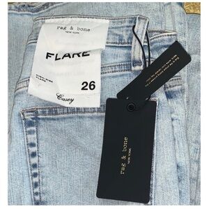 RAG & BONE Casey High-Rise Flare Jeans NWT $255 Sz 26